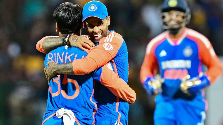 IND vs SL T20 Series : சூப்பர் ஓவரில் த்ரில் வெற்றி - இலங்கையை ஒயிட்வாஷ் செய்தது இந்திய அணி!