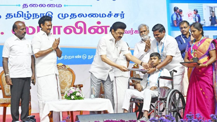 CM Stalin : 'இனி விண்வெளியில் அரசு பள்ளி மாணவர்களின் ஆட்சி'.. முதல்வர் மு.க.ஸ்டாலின் பெருமிதம்!