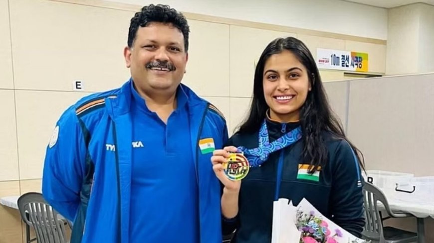 Manu Bhaker Coach : 'உங்கள் வீடு இடிக்கப்படும்'.. மனு பாக்கரின் பயிற்சியாளருக்கு அரசு நோட்டீஸ்.. 2 நாள் கெடு!