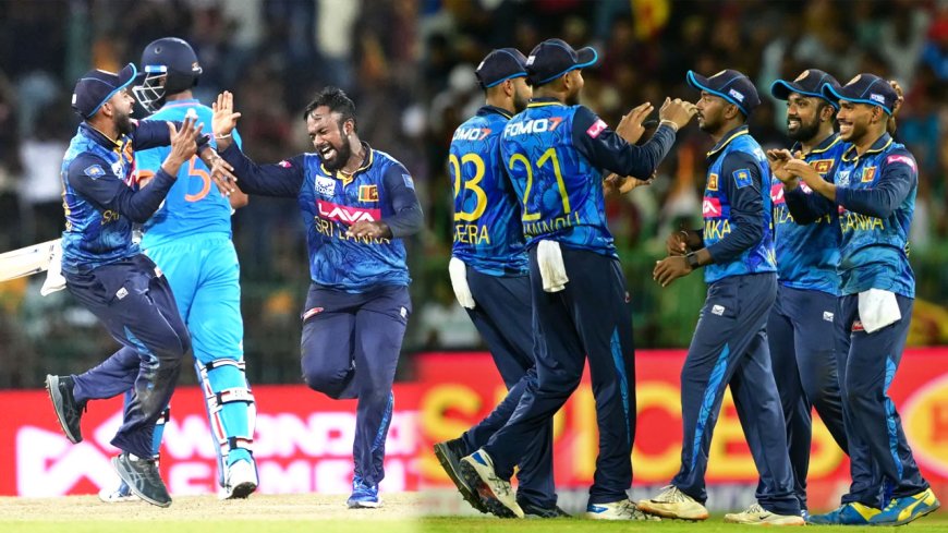 IND vs SL Match Highlights : 2 வீரர்களிடம் சரணடைந்த இந்தியா.. 32 ரன்கள் வித்தியாசத்தில் இலங்கை அணி வெற்றி