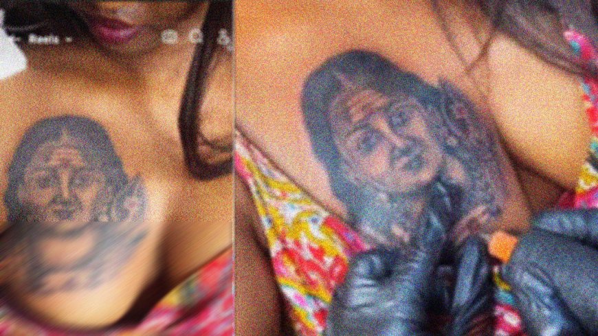 Tattoo Controversy : பெண்ணின் மார்பகத்தில் முருகன் டாட்டூ.. அல்லோலகல்லோலப்பட்ட சமூக வலைதளம்..