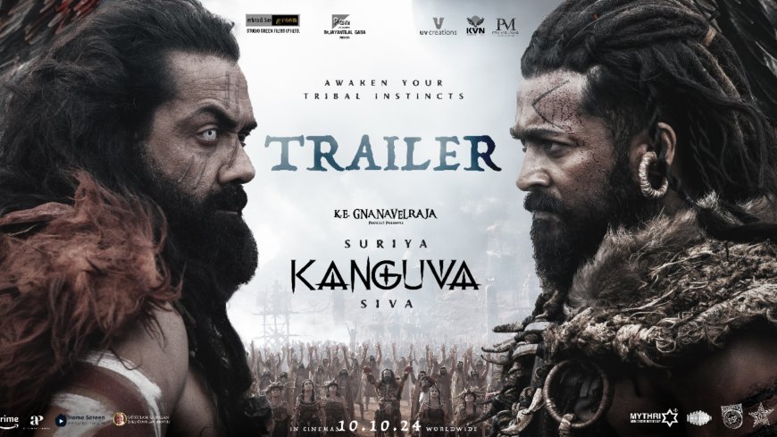 Kanguva Trailer: ரத்தம் தெறிக்க தெறிக்க வெளியான கங்குவா ட்ரெய்லர்... சூர்யா ரசிகர்களோட மைண்ட் வாய்ஸ்!