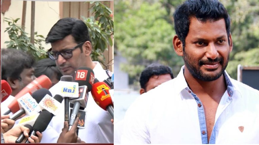 Actor Vishal : யாராவது அட்ஜெஸ்மெண்ட்க்கு அழைத்தால் செருப்பால் அடியுங்கள்.. நடிகர் விஷால் ஆவேசம்