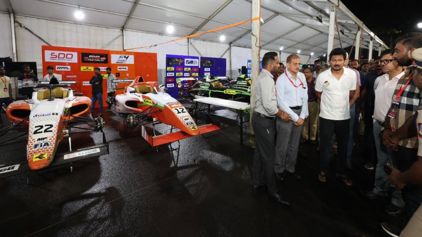 Chennai Car Race : சென்னையில் இன்று தொடங்கும் Formula 4 கார் பந்தயம்... போக்குவரத்து மாற்றம்!