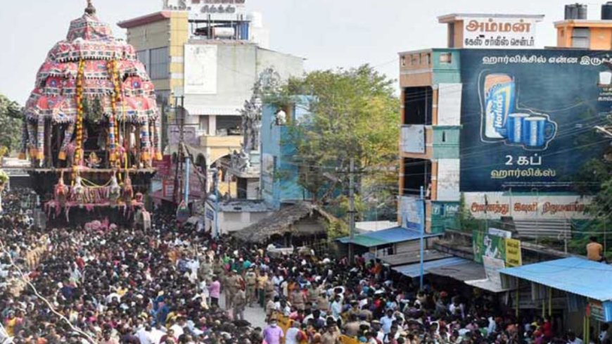 Thiruchendur Murugan Festival : ஆவணித் திருவிழா கோலாகலம்..  தேரோட்டம் காண திருச்செந்தூரில் குவியும் பக்தர்கள்