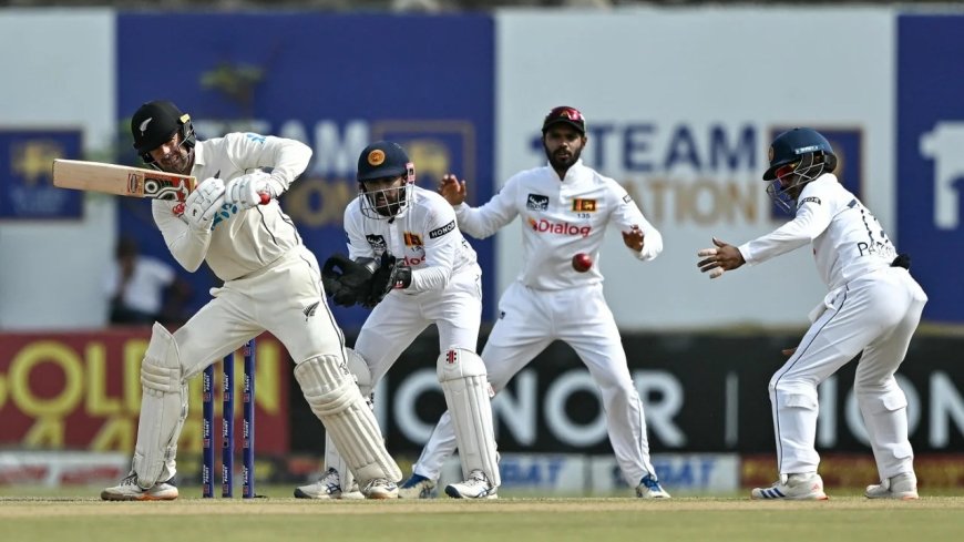 SL vs NZ Test Match : சுழல் வலையில் மிரட்டிய ஜெயசூர்யா.. நியூசிலாந்தை பந்தாடிய இலங்கை!