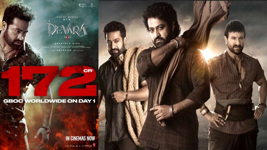 Devara Box Office Collection : முதல் நாள் வசூலில் கெத்து காட்டிய தேவரா... பாக்ஸ் ஆபிஸை தெறிக்கவிட்ட ஜூனியர் என்டிஆர்