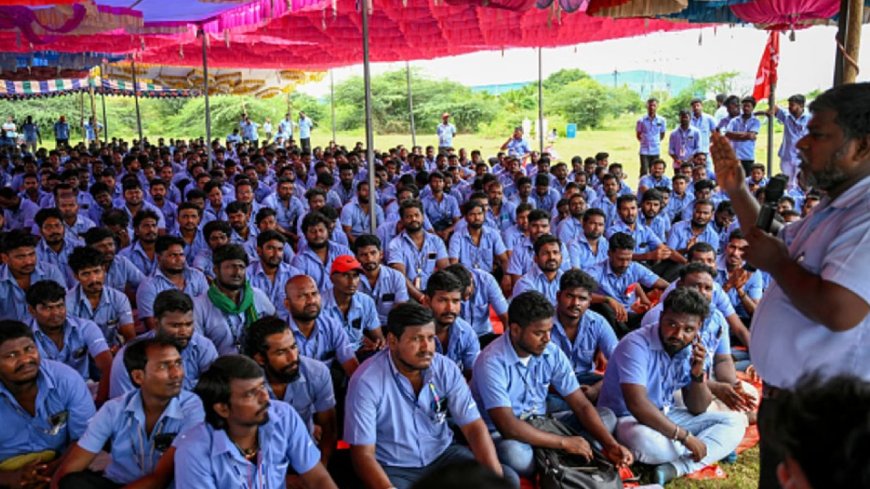 Samsung Workers Strike : முடிவுக்கு வந்தது சாம்சங் ஊழியர்களின் 25 நாள் போராட்டம்...கையெழுத்தானது ஒப்பந்தம்