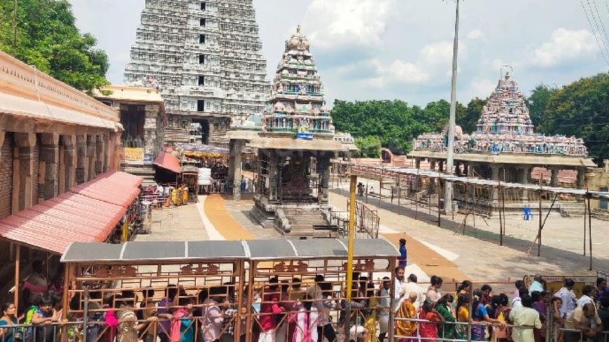 அண்ணாமலையார்  திருக்கோயிலில் குவிந்த ஆயிரக்கணக்கான பக்தர்கள்!