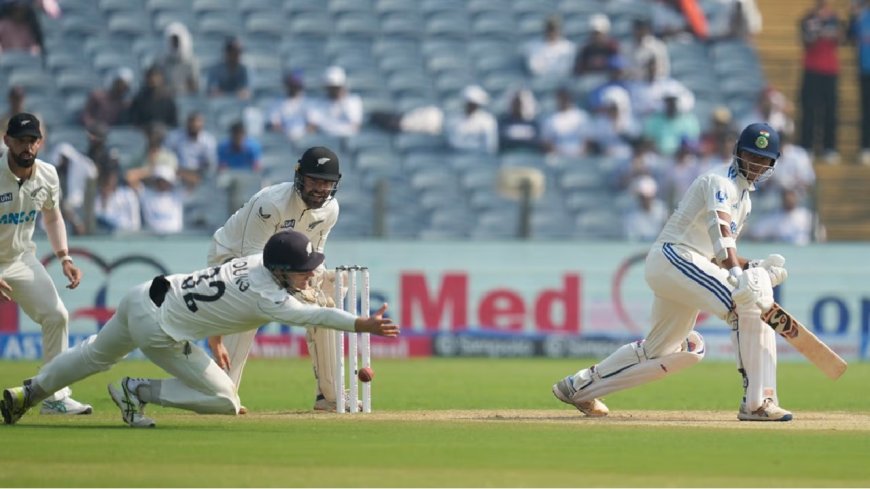 IND VS NZ: இரண்டாவது டெஸ்ட் கிரிக்கெட்... ஏமாற்றிய இந்திய வீரர்கள்... நியூசிலாந்து அணி முன்னிலை!